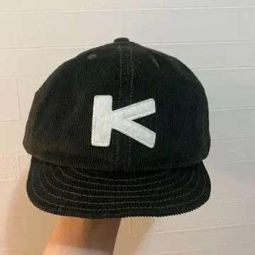 KAVU 코듀로이 캡 그린