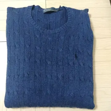 랄프 로렌 케이블 니트 스웨터