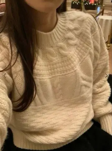 ounce 니트 스웨터 한국 여성용