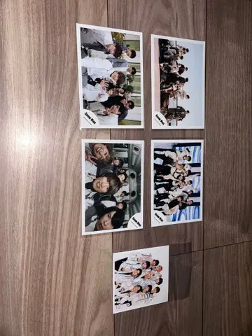 쟈니즈 아이돌 사진 5장 세트