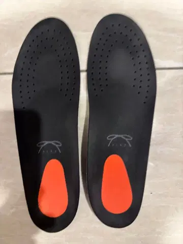 ALKA 아르카 인솔 블랙/오렌지