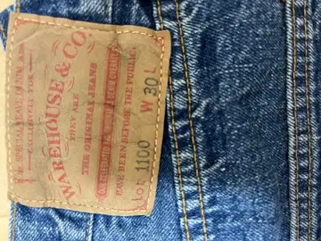 WAREHOUSE & CO. 1100 데님 W30 L30