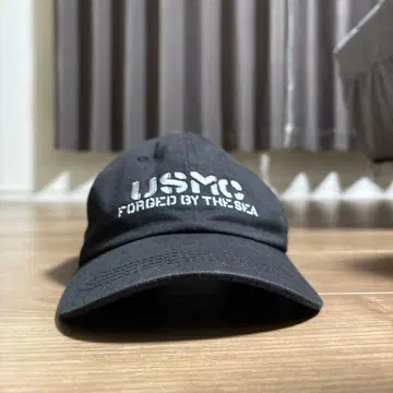 USMC Forged by the Sea 블랙 캡