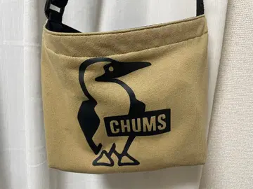 CHUMS 베이지 숄더백