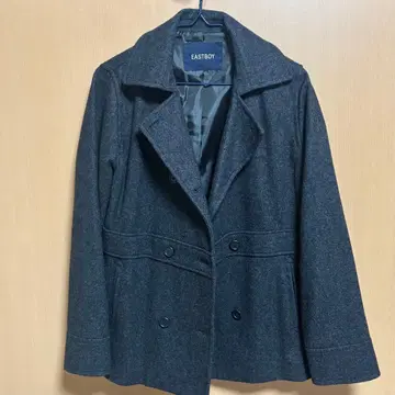 EASTBOY 다크 그레이 피 코트 9호