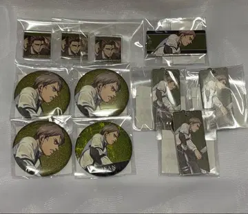 진격의 거인 싸우는 등 온라인 복권 쿠지메이트 장 캔뱃지 아크릴 키링