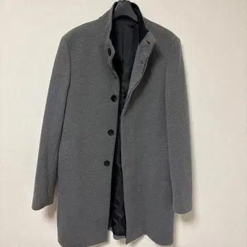 ZARA 그레이 체스터 코트 L