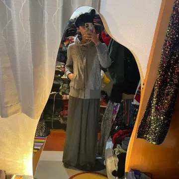 와이드 팬츠 archive 00s 초와이드 턱 아오바군 모드