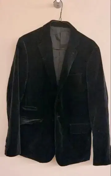 SOPHNET. 블랙 벨벳 테일러드 자켓 M