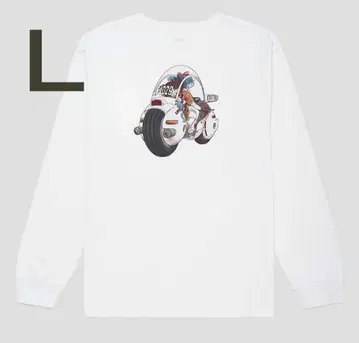 L 사이즈 드래곤볼 [ 바이크 ] T셔츠 그라니프