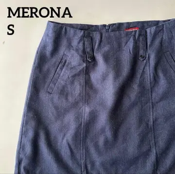 메로 나 MERONA 네이비 타이트 스커트