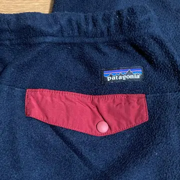 16FA 파타고니아 신틸라 플리스 팬츠 네이비 레드