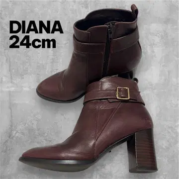 DIANA 브라운 부티 24cm
