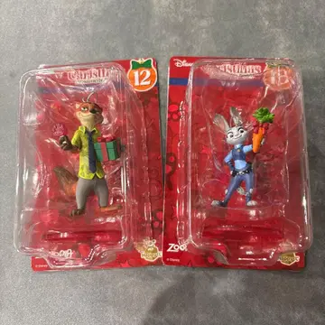 해피 복권 디즈니 크리스마스 오너먼트 주토피아 닉 주디