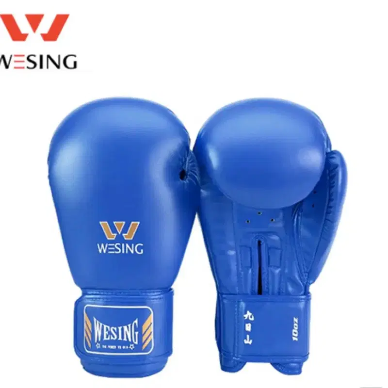 위싱 Wesing 블루 복싱 글러브 10oz