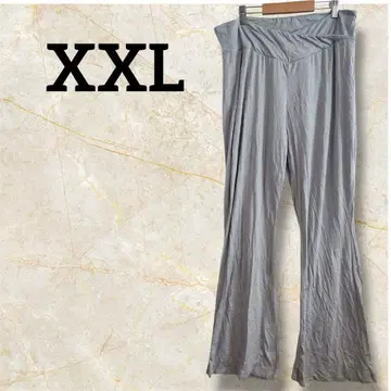 한정판 플레어 조거 팬츠 [ XXL ] 그레이 스웨트 팬츠