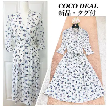 택 포함 코코딜 카슈쿨 꽃무늬 원피스 2