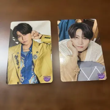 트레이딩 카드 2장 세트