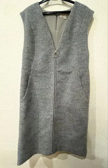 저스길리티 링 지퍼 점프 스커트