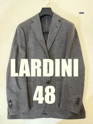 LARDINI 하운드투스 테일러드 자켓 48