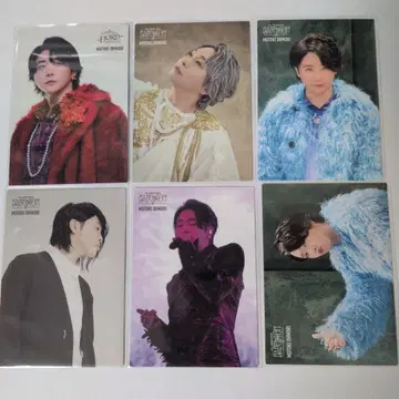 미세스 바벨탑 피오르드 포토 카드 오오모리 모토키 6장 세트