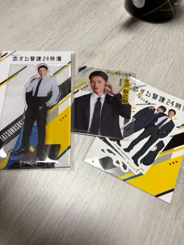 사랑하는 경찰 24시 아크릴 스탠드 3개 세트 이와모토 테루