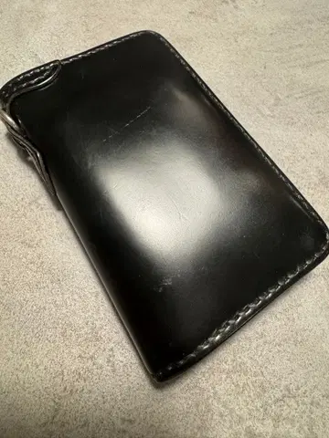 플랫 헤드 코도반 미들 지갑