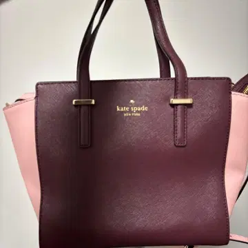 새상품급 kate spade 핸드백 퍼플/핑크