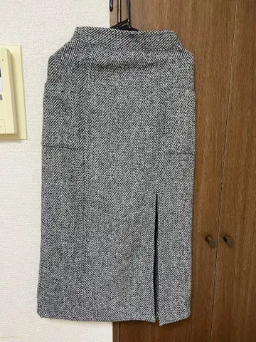 PAGEBOY 헤링본 타이트 스커트 택 포함