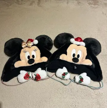 미키 미니 크리스마스 팬캡