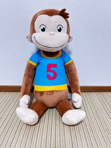 호기심 많은 조지 봉제 인형 약 60cm