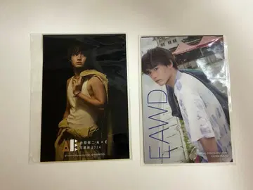 아카소 에이지 사진전 스티커 세트 4개