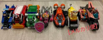 [메루카리 택배] 파우 패트롤 마이티 패트롤 영화판 7대 세트 증정 포함