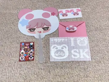 다님 응원봉 스티커 반사 스티커 사쿠야 nct wish