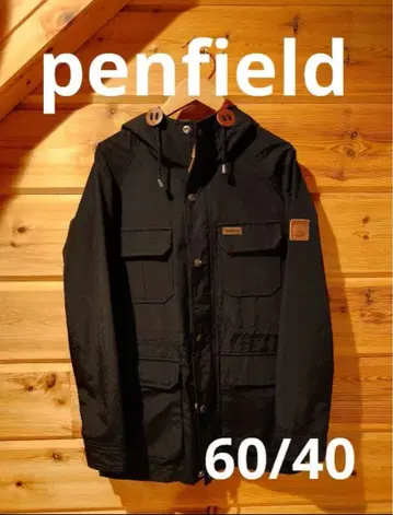 penfield 블랙 마운틴 후드티 60/40