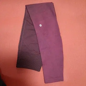 lululemon 퍼플 스트라이프 스패츠 사이즈 4