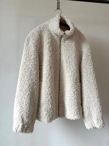 JNBY 제이엔비와이 블루종 자켓 아이보리 지퍼