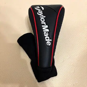 [ 새상품급 ] 테일러메이드 드라이버용 골프헤드커버 블랙 x 레드