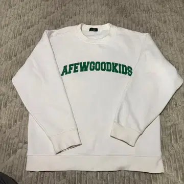 AFEWGOODKIDS 화이트 트레이닝복 L 사이즈