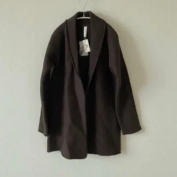 [ 새상품 ] 핀 포함 노카라 코트