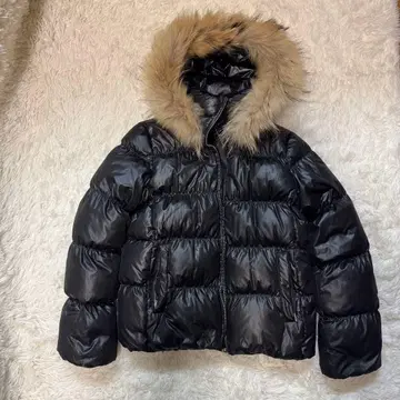 [yk2] INGNI 퍼 다운 자켓 헤이세이 갸루 블랙 잉그