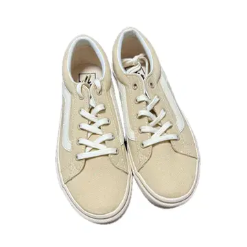 VANS 베이지 스니커즈 23cm
