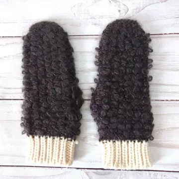 프렌치불 미튼 장갑 새상품