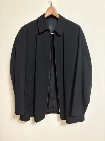 블랙 지퍼 자켓