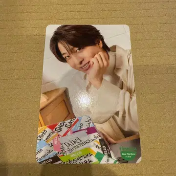 timelesz 트레이딩 카드 테라니시 타쿠토 키쿠치 후마 1장