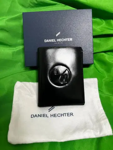 DANIEL HECHTER 블랙 접이식 지갑