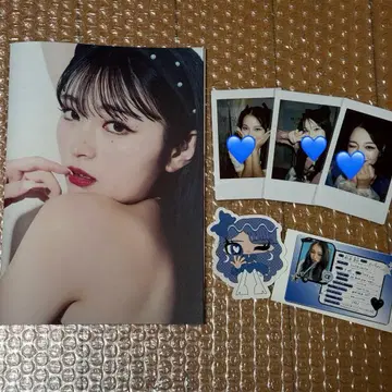 CANDY TUNE 키리하라 미즈키 묶음 판매 폴라로이드 스티커