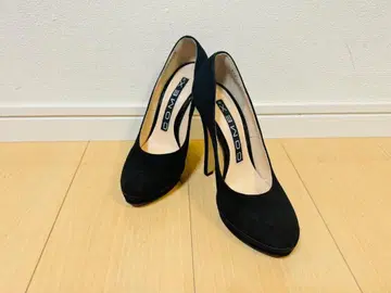 COMEX 코멕스 스웨이드 슬림 레그 스웨이드 펌프스 21.5cm