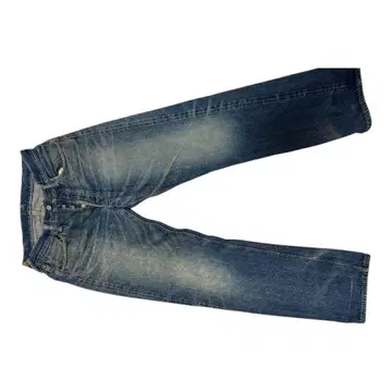 DUBBLEWORKS 다크 블루 스트레이트 데님