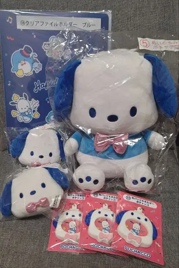 산리오 뽑기 포차코 세트